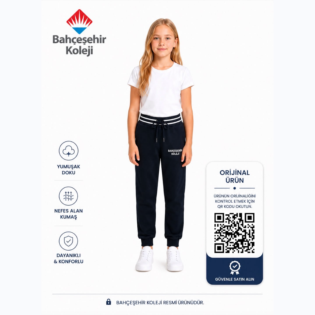BK Campus Jogger Dark Blue