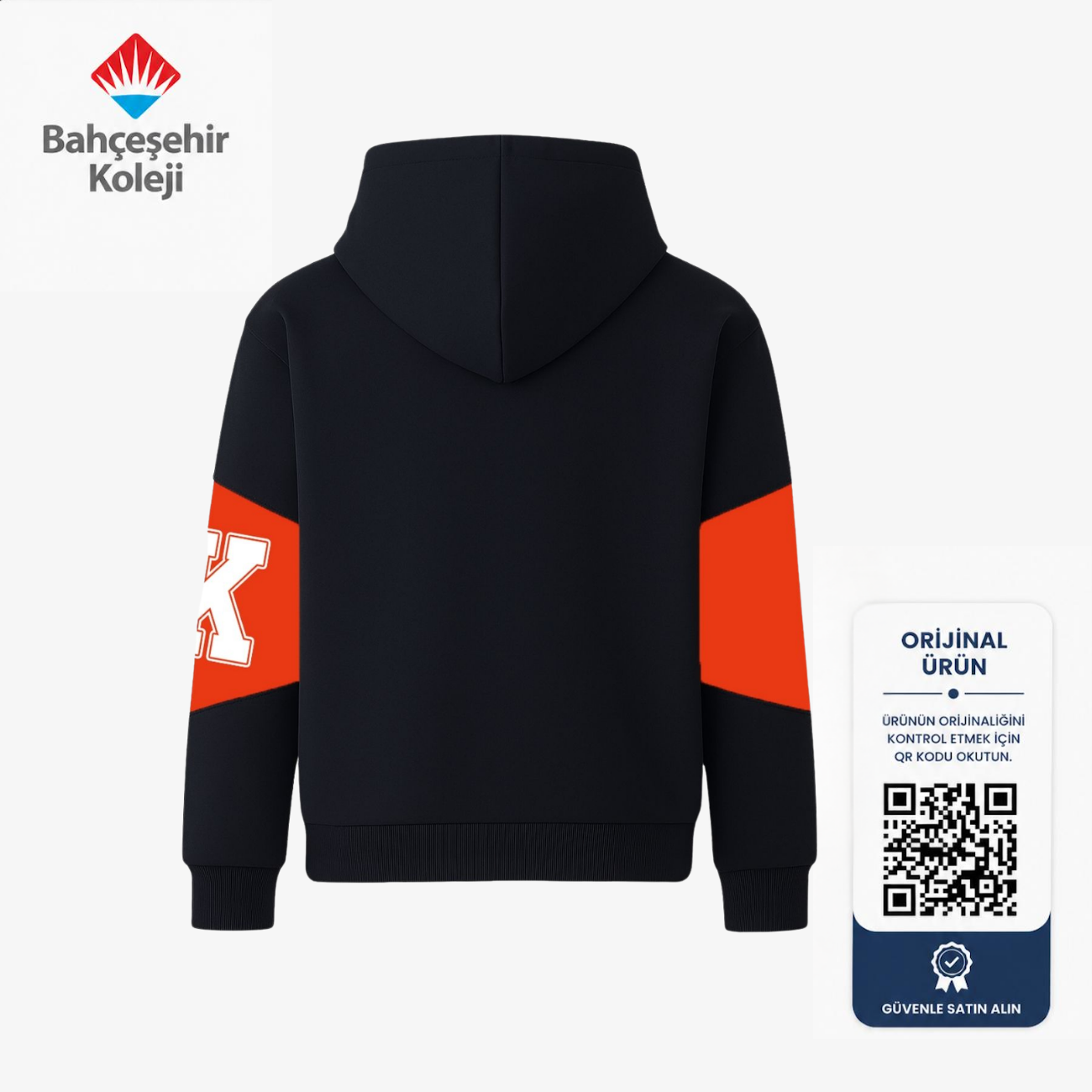 BK Trendy Hoodie 94 Lacivert