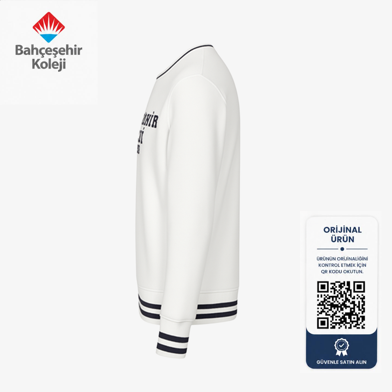 BK Comfy Sweatshirt White