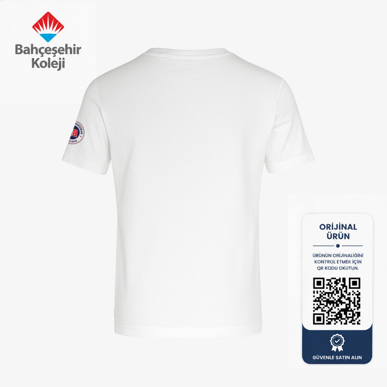 BK Courtside T-shirt Beyaz