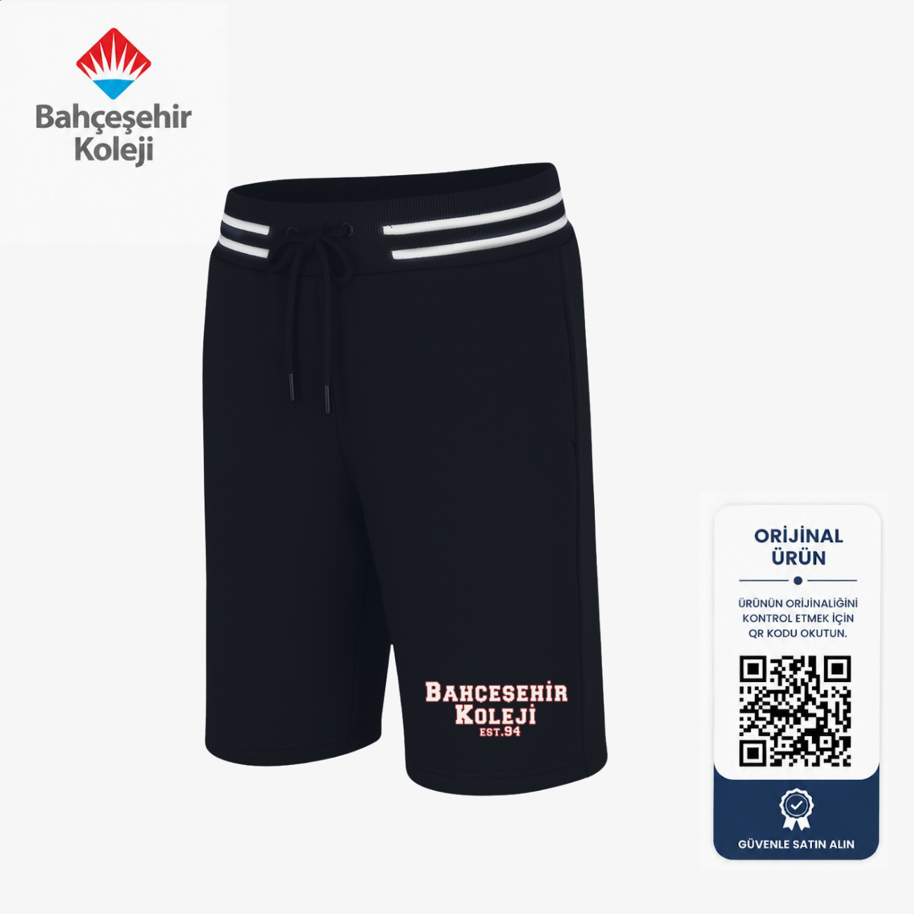 BK Campus Shorts Dark Blue
