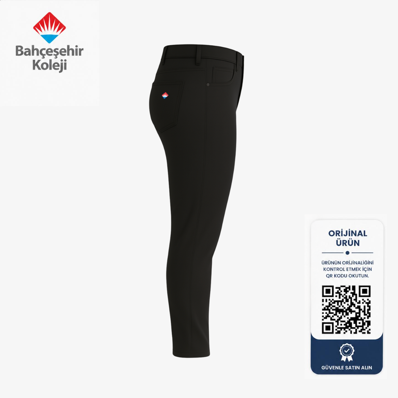 BK Academy Erkek Pantolon Siyah