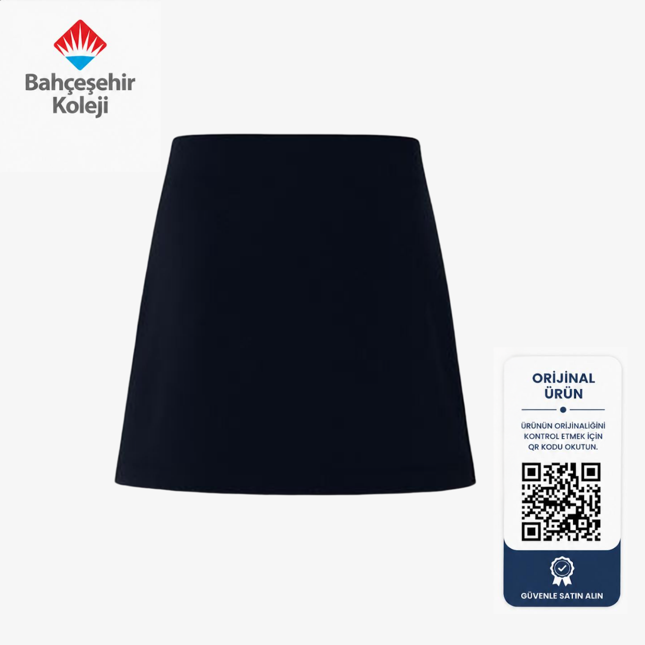 BK Campus Uniform Skirt Dark Blue (Etek)