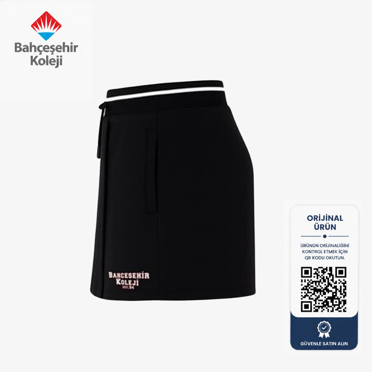 BK Campus Uniform Skort Dark Blue (Şort Etek)