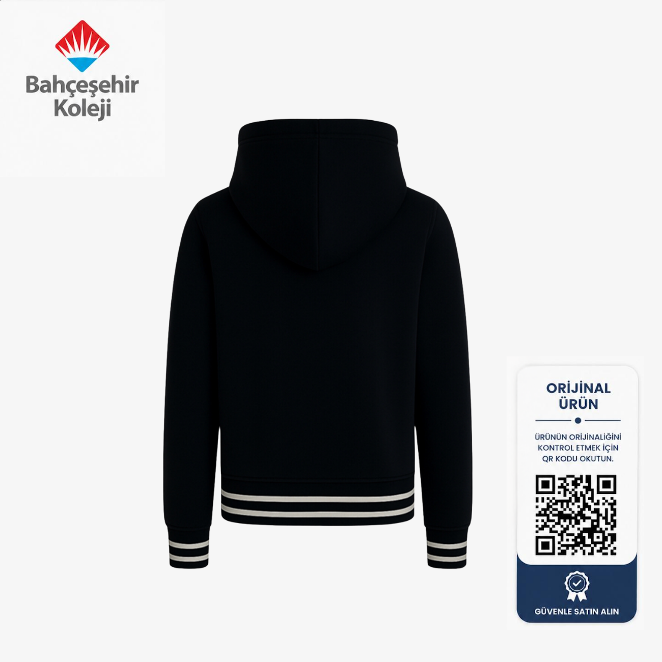 BK Campus Zip Up Dark Blue