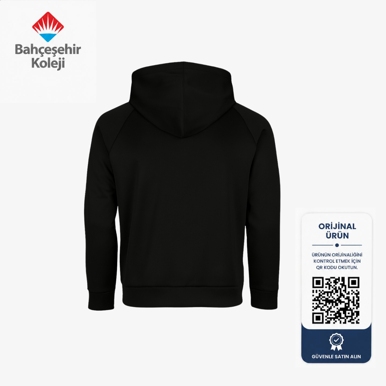 BK Zip-Up Tracksuit Siyah