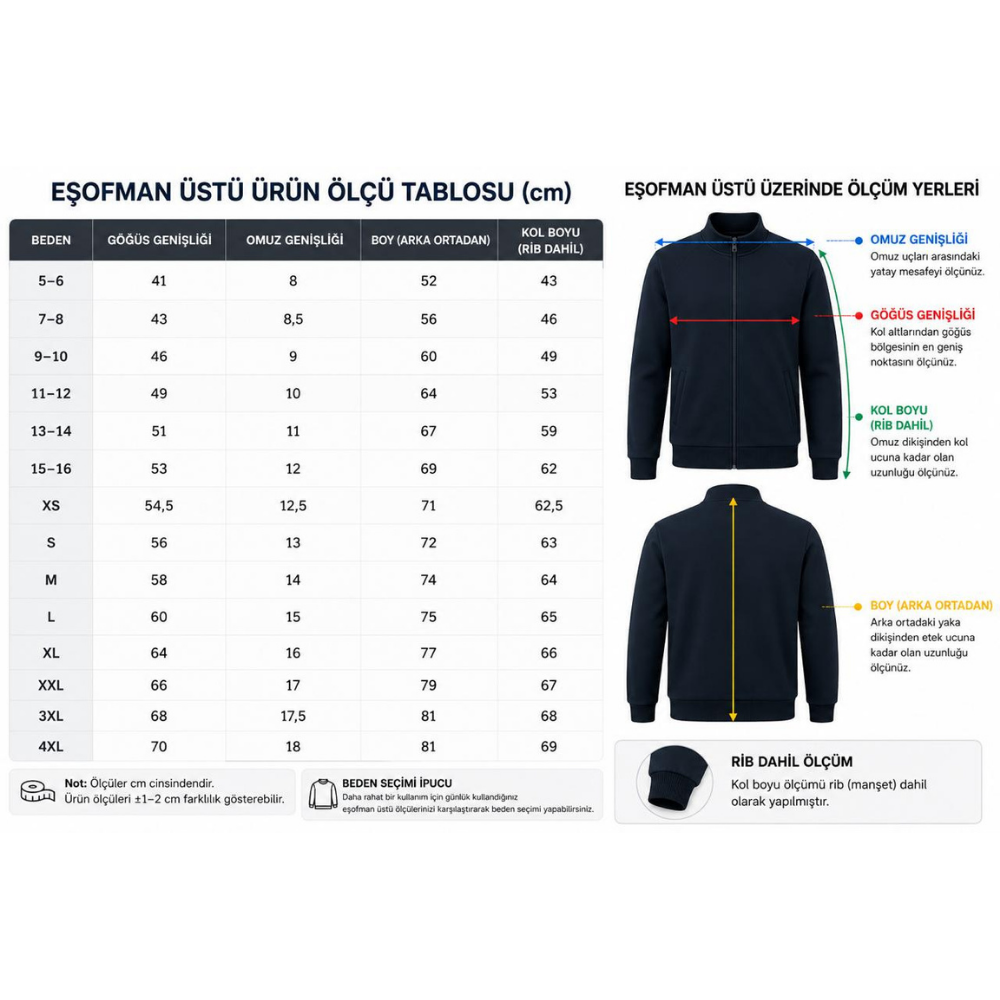 BK Campus Zip Up Dark Blue