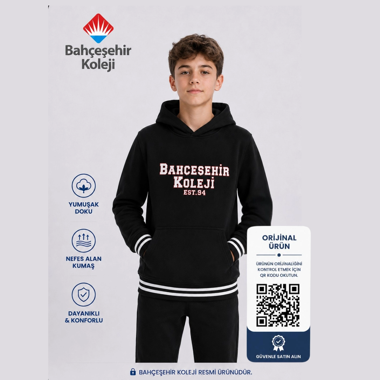 BK Freestyle Hoodie Black