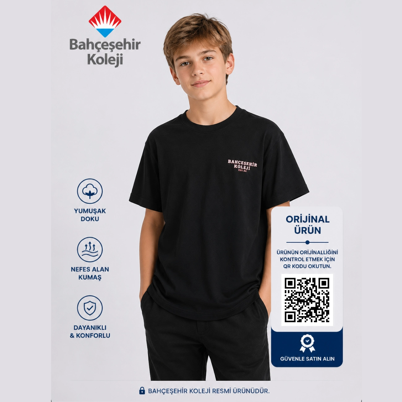 BK Essential Black T-shirt