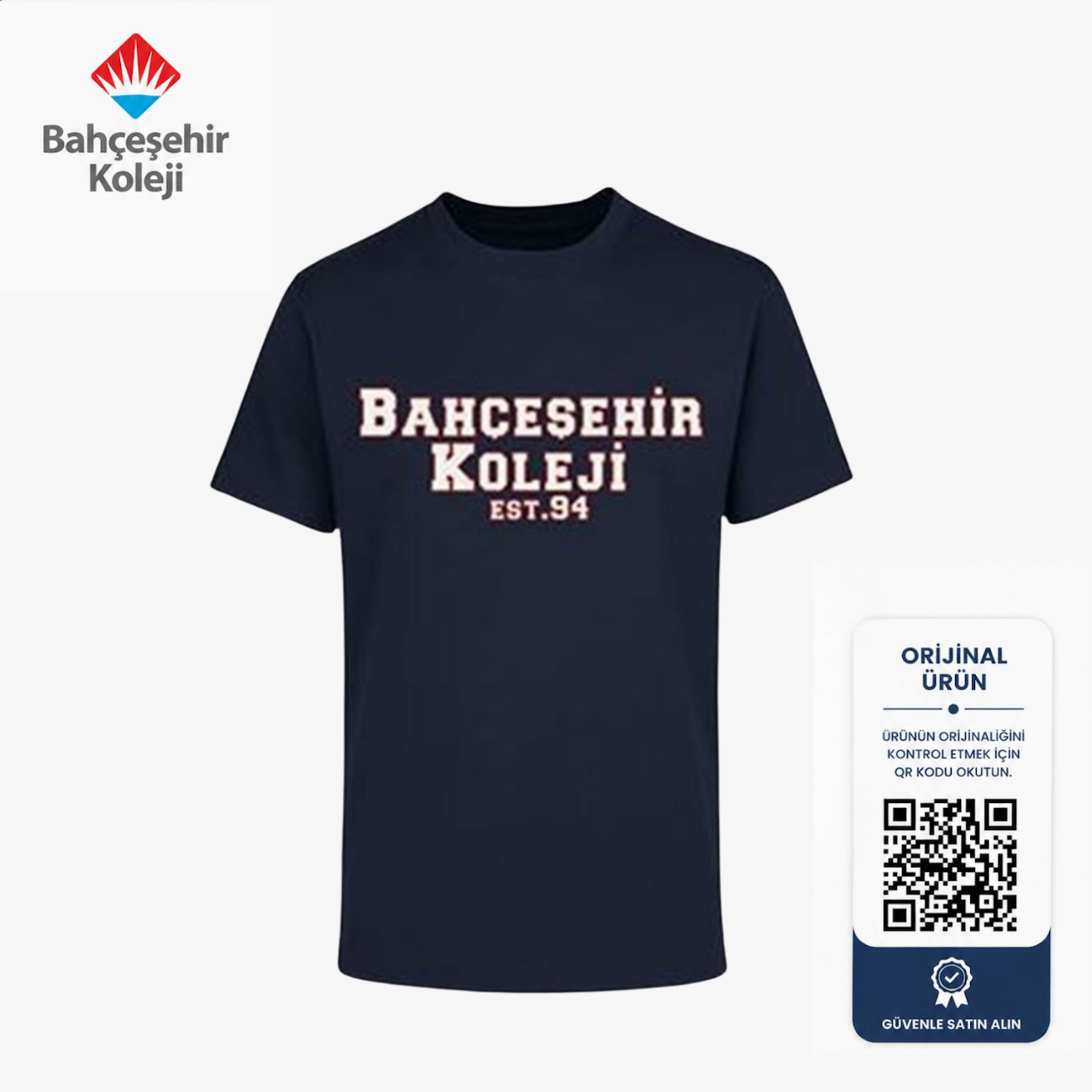 BK Trendy 94 T-Shirt Lacivert