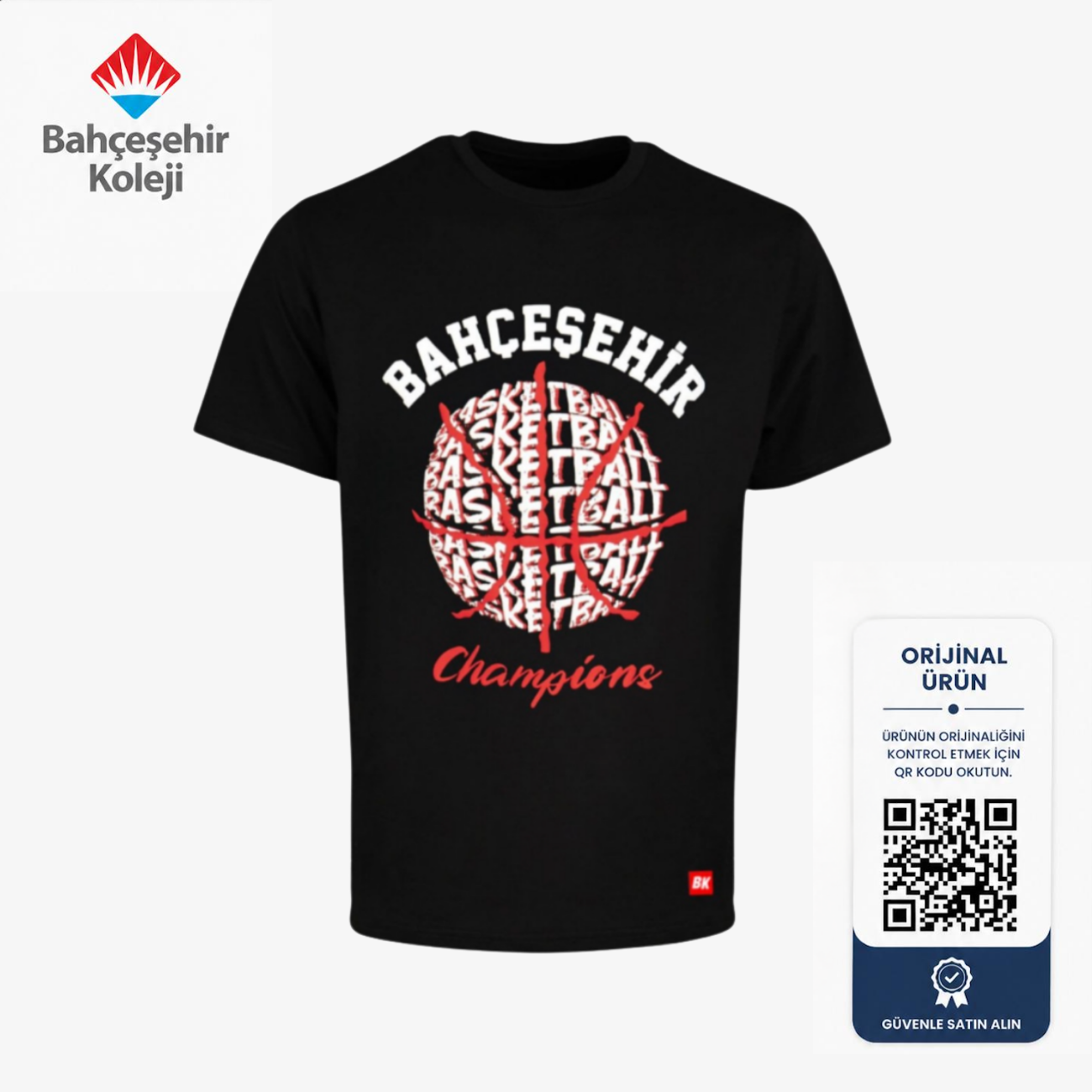 BK Bahçeşehir Champions T-shirt Siyah