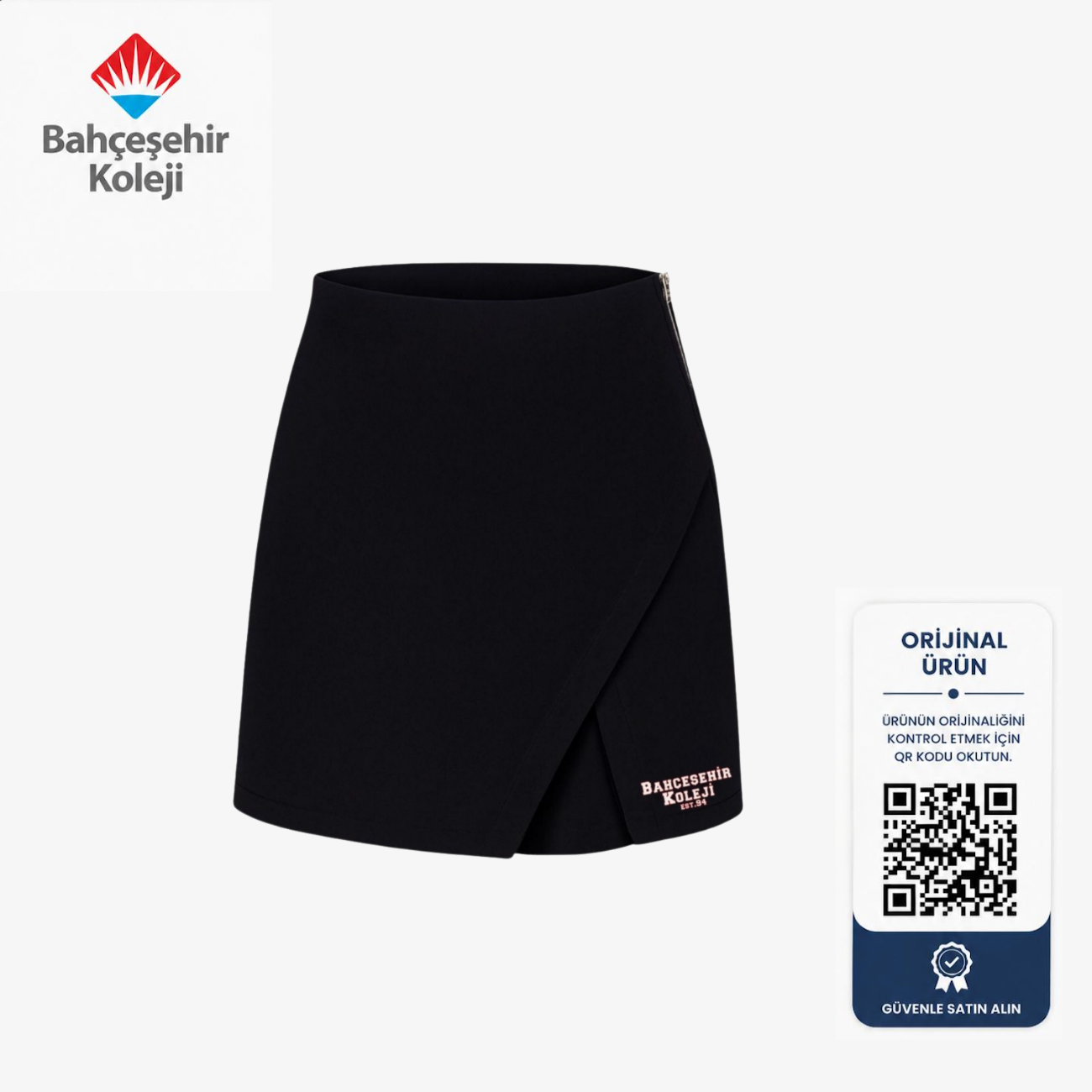 BK Campus Uniform Skirt Dark Blue (Etek)