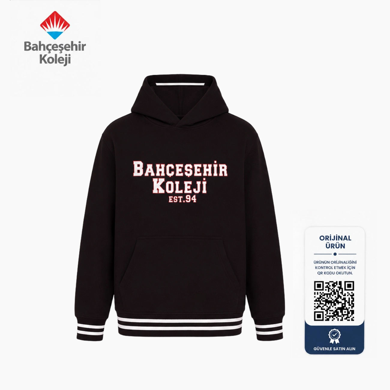 BK Freestyle Hoodie Black